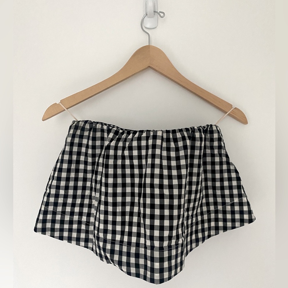 Wilfred Gingham Crop